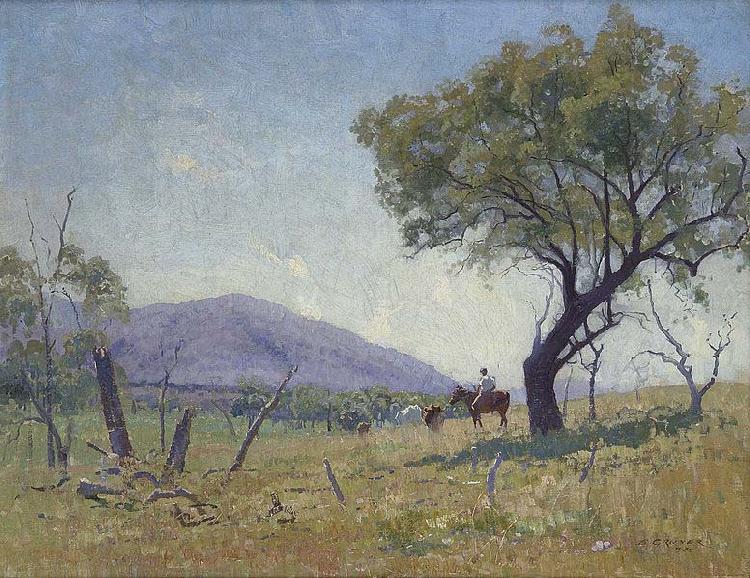 Elioth Gruner Mingoola Valley oil painting image